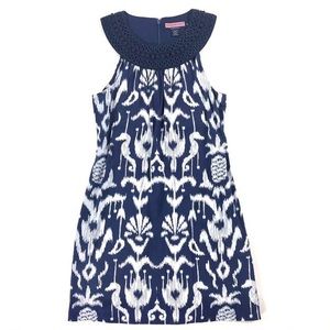 Vineyard Vines Bailey Moonshine Ikat Dress Size 10